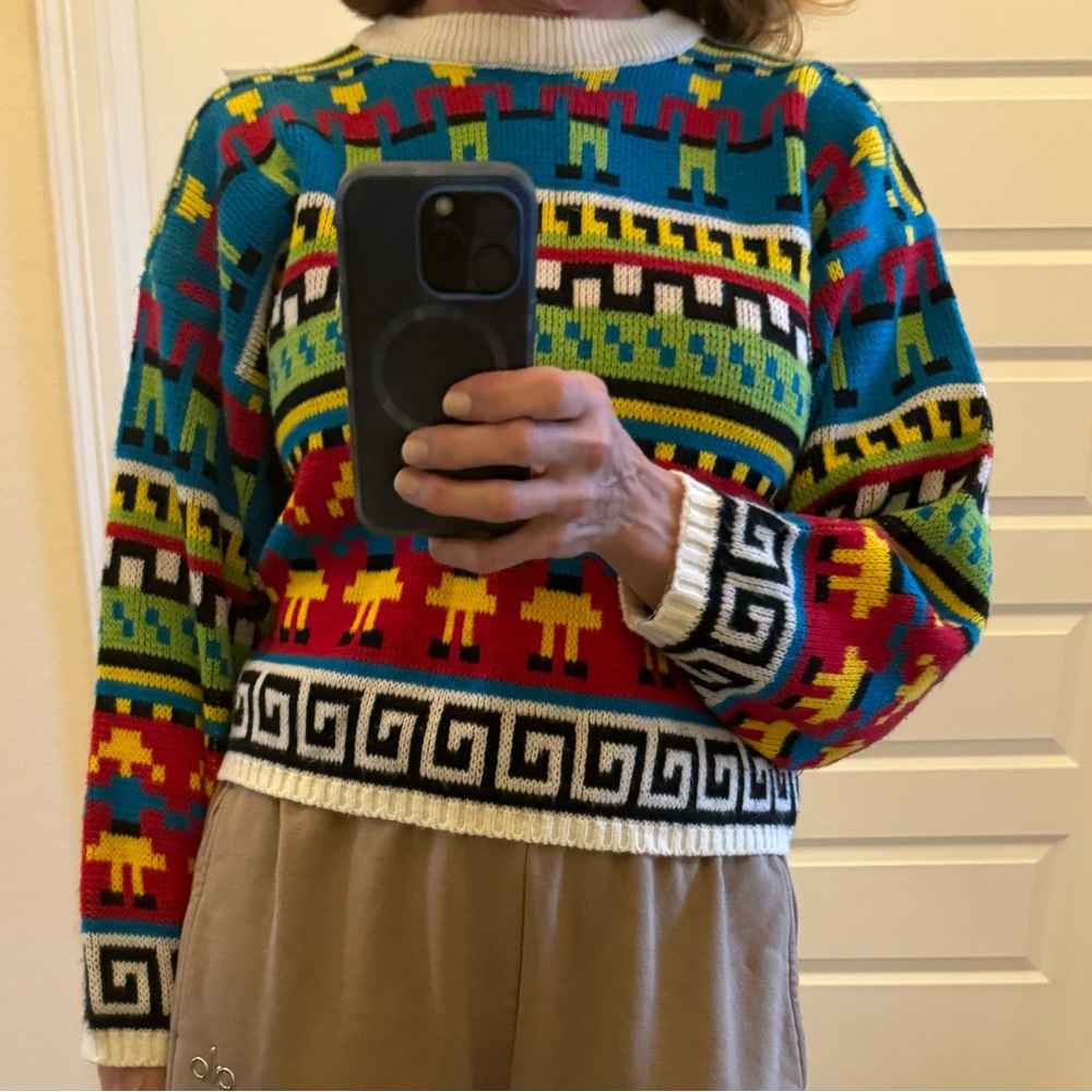 Vintage Camp Beverly Hills Pullover Sweater